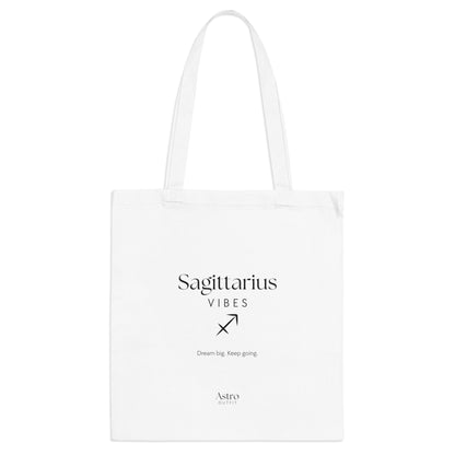 TOTE BAG - SAGGITARIUS VIBES (100% coton naturel ou blanc)