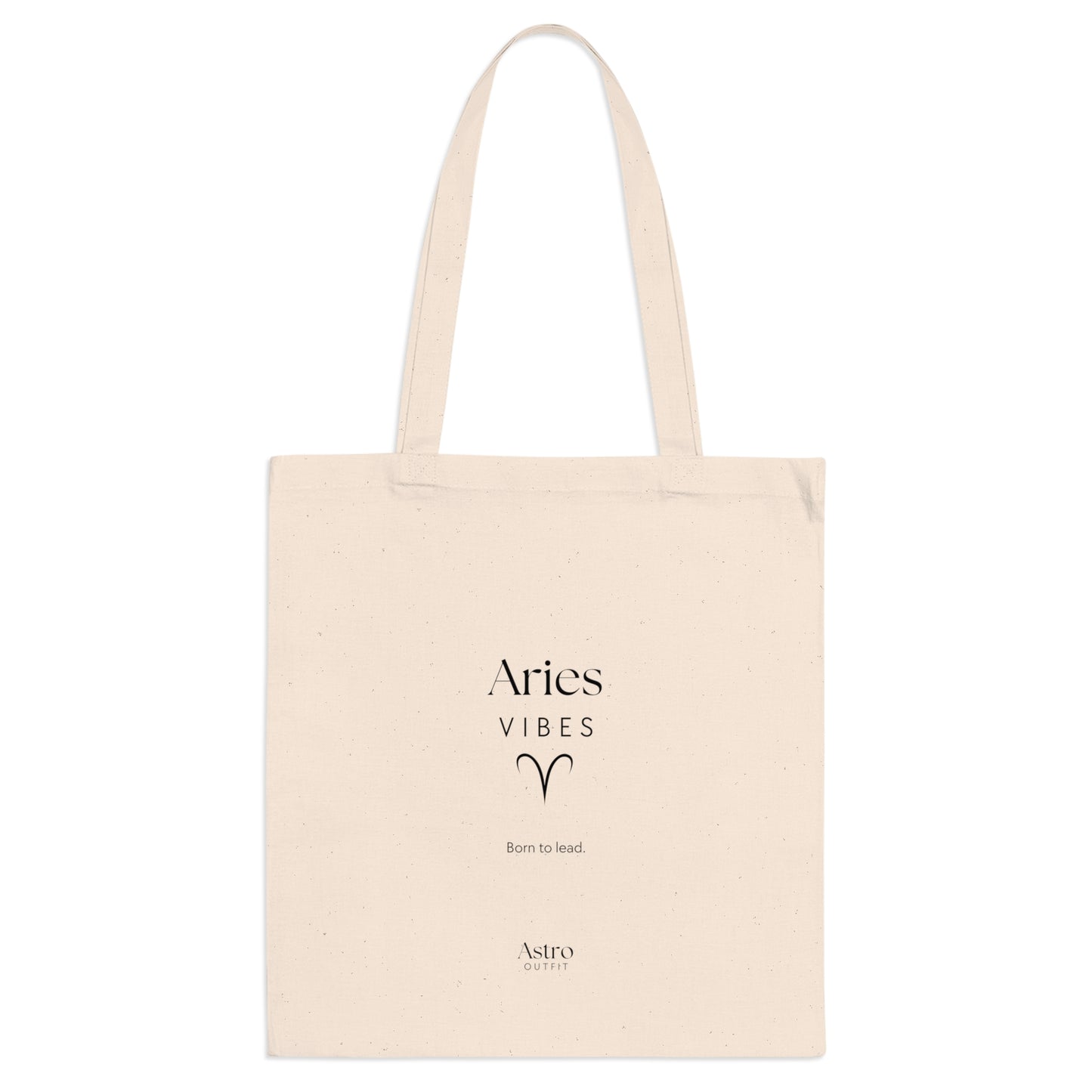 TOTE BAG - ARIES VIBES (100% coton naturel ou blanc)