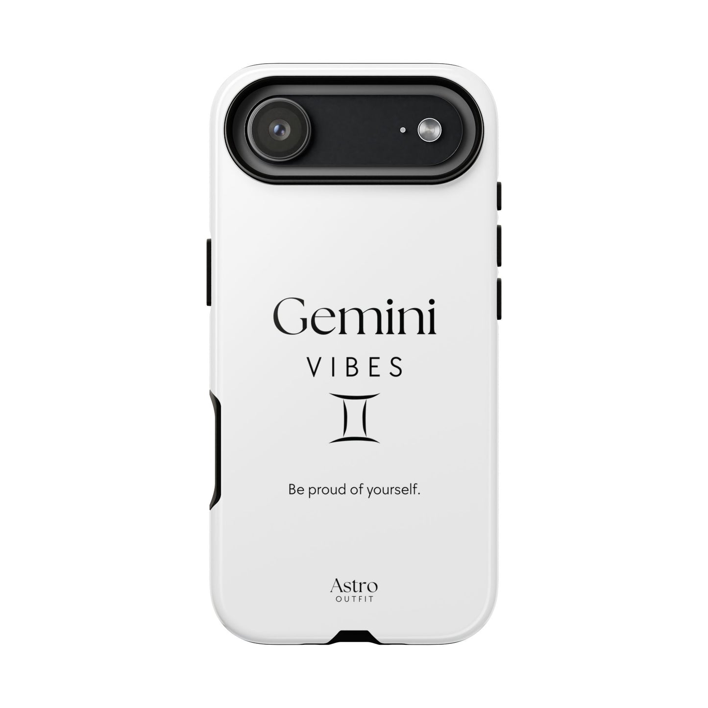 COQUE IPHONE GEMINI VIBES & MANTRA (Tout modèle Iphone 13 à 17)
