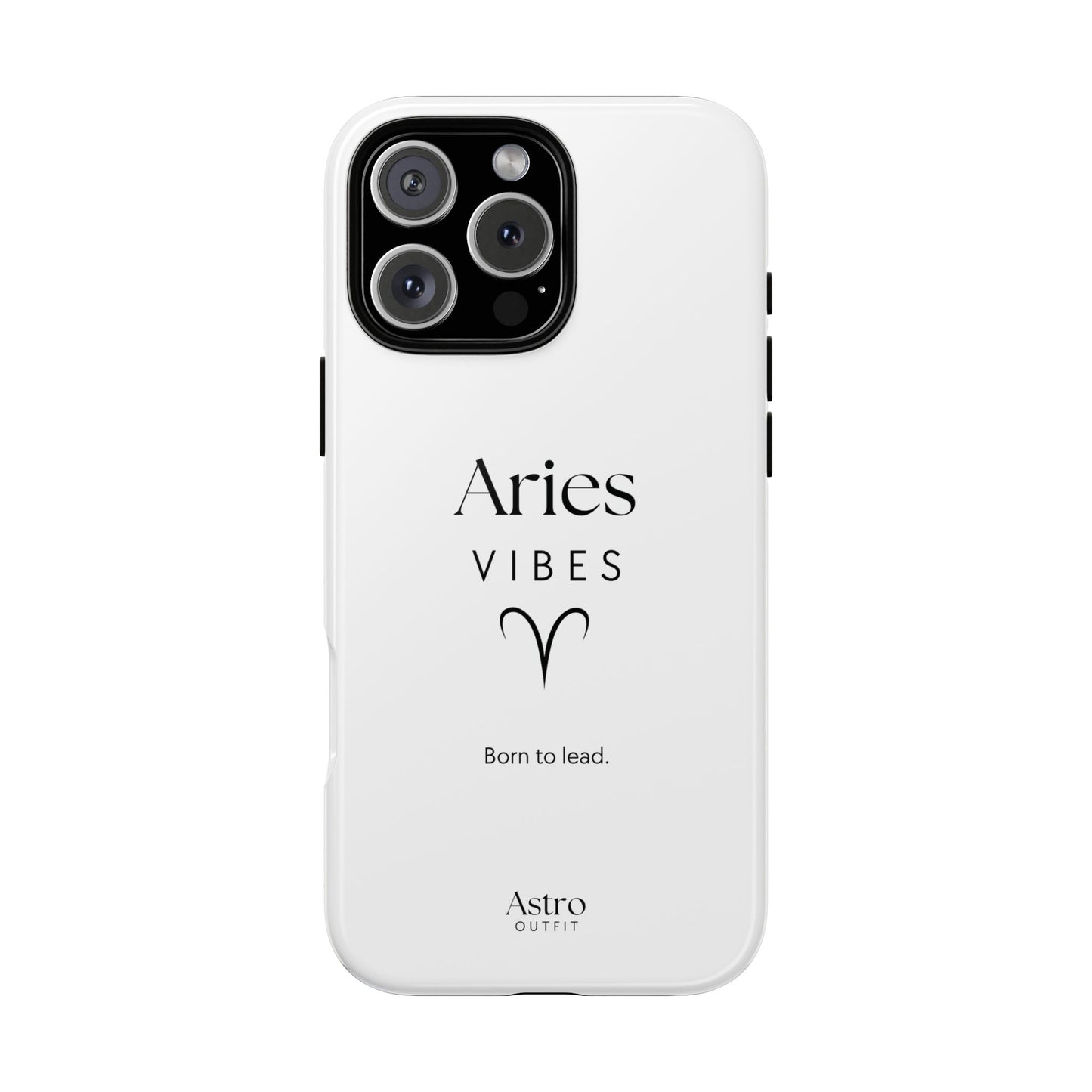 COQUE IPHONE ARIES VIBES & MANTRA (Tout modèle Iphone 13 à 17)