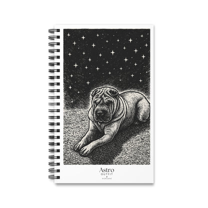 NOTEBOOK SPIRALE ASTRO X HORSANE - 160 PAGES
