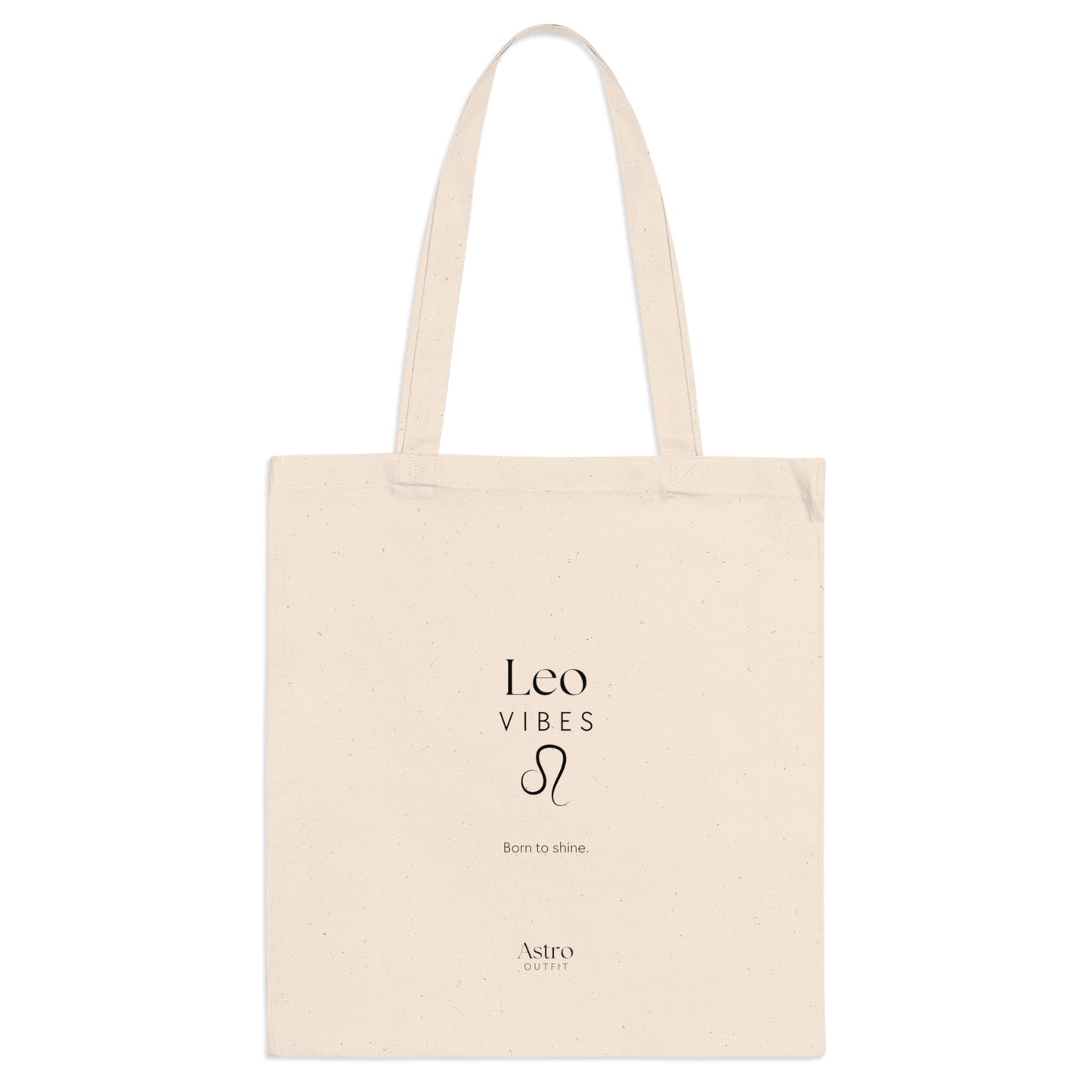 TOTE BAG - LEO VIBES (100% coton naturel ou blanc)