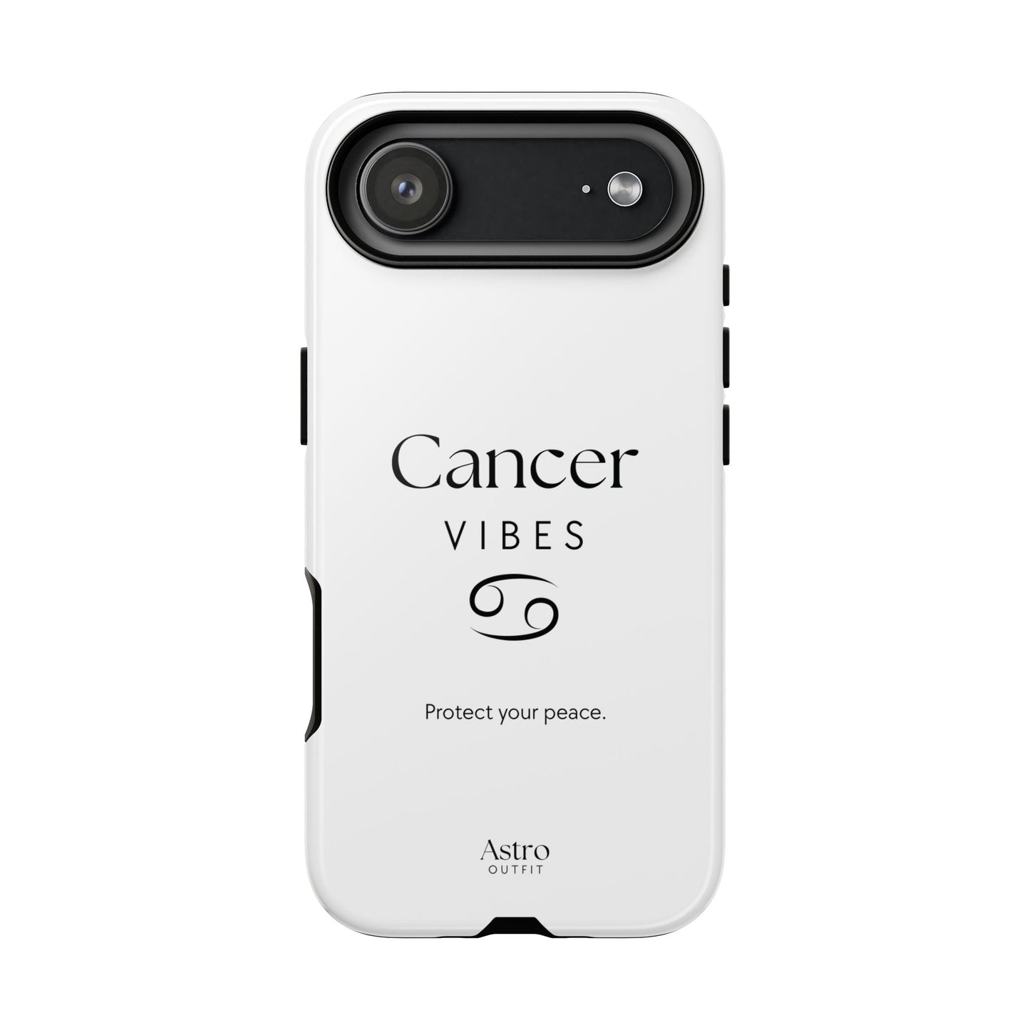 COQUE IPHONE CANCER VIBES & MANTRA (Tout modèle 13 à 17)