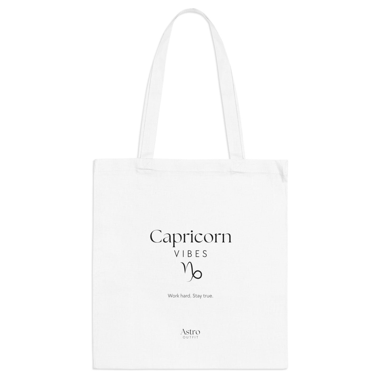TOTE BAG - CAPRICORN VIBES (100% coton naturel ou blanc)