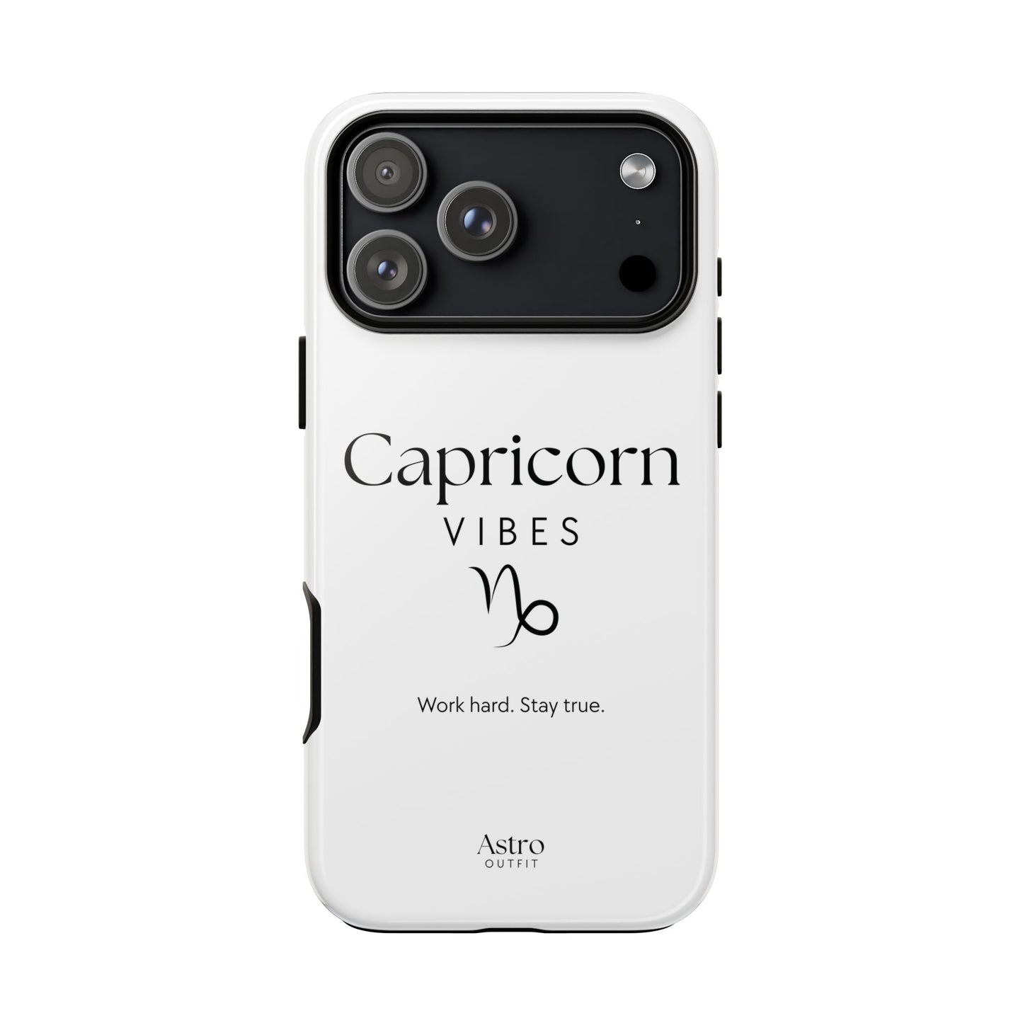 COQUE IPHONE CAPRICORN VIBES & MANTRA (Tout modèle Iphone 13 à 17)