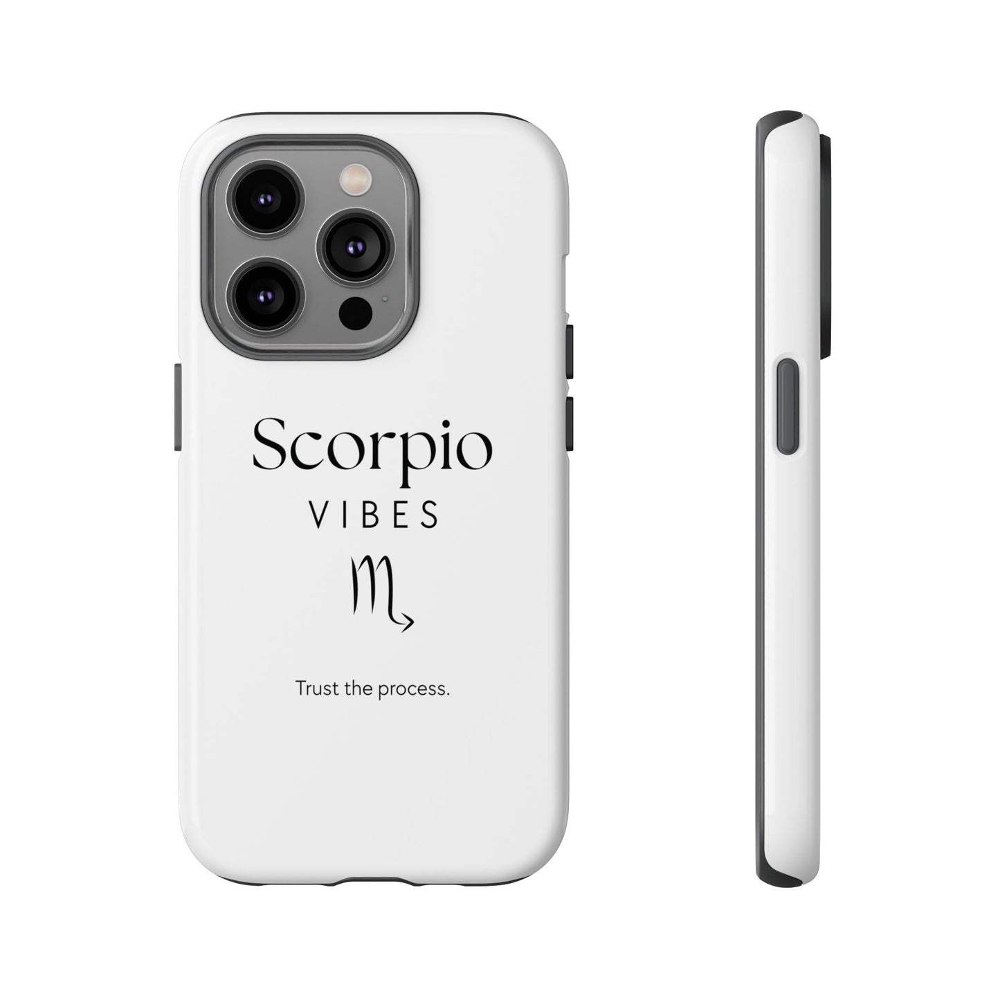 COQUE SCORPIO VIBES & MANTRA (Tout modèle Iphone 13 à 16)