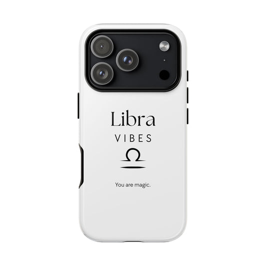 COQUE IPHONE LIBRA VIBES & MANTRA (Tout modèle 13 à 17)