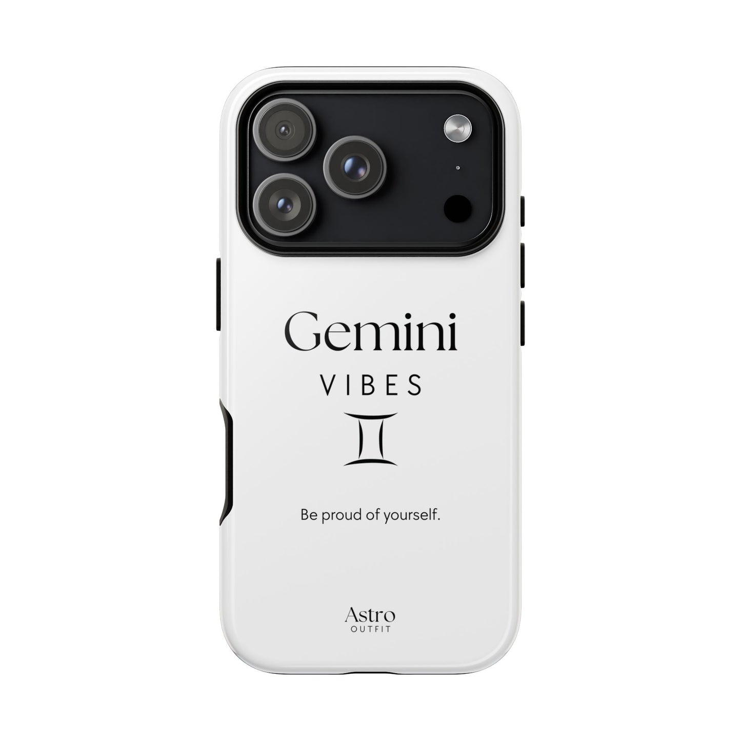 COQUE IPHONE GEMINI VIBES & MANTRA (Tout modèle Iphone 13 à 17)