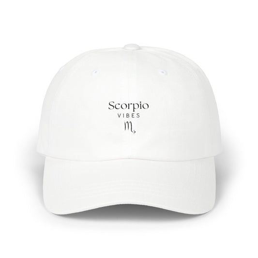 CASQUETTE BRODÉE SCORPIO VIBES - 100% coton