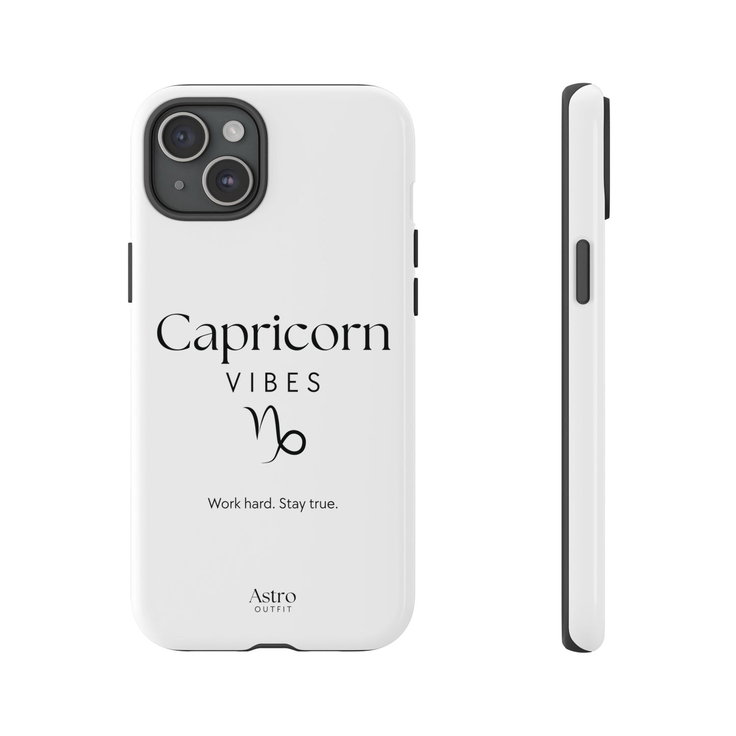 COQUE IPHONE CAPRICORN VIBES & MANTRA (Tout modèle Iphone 13 à 17)