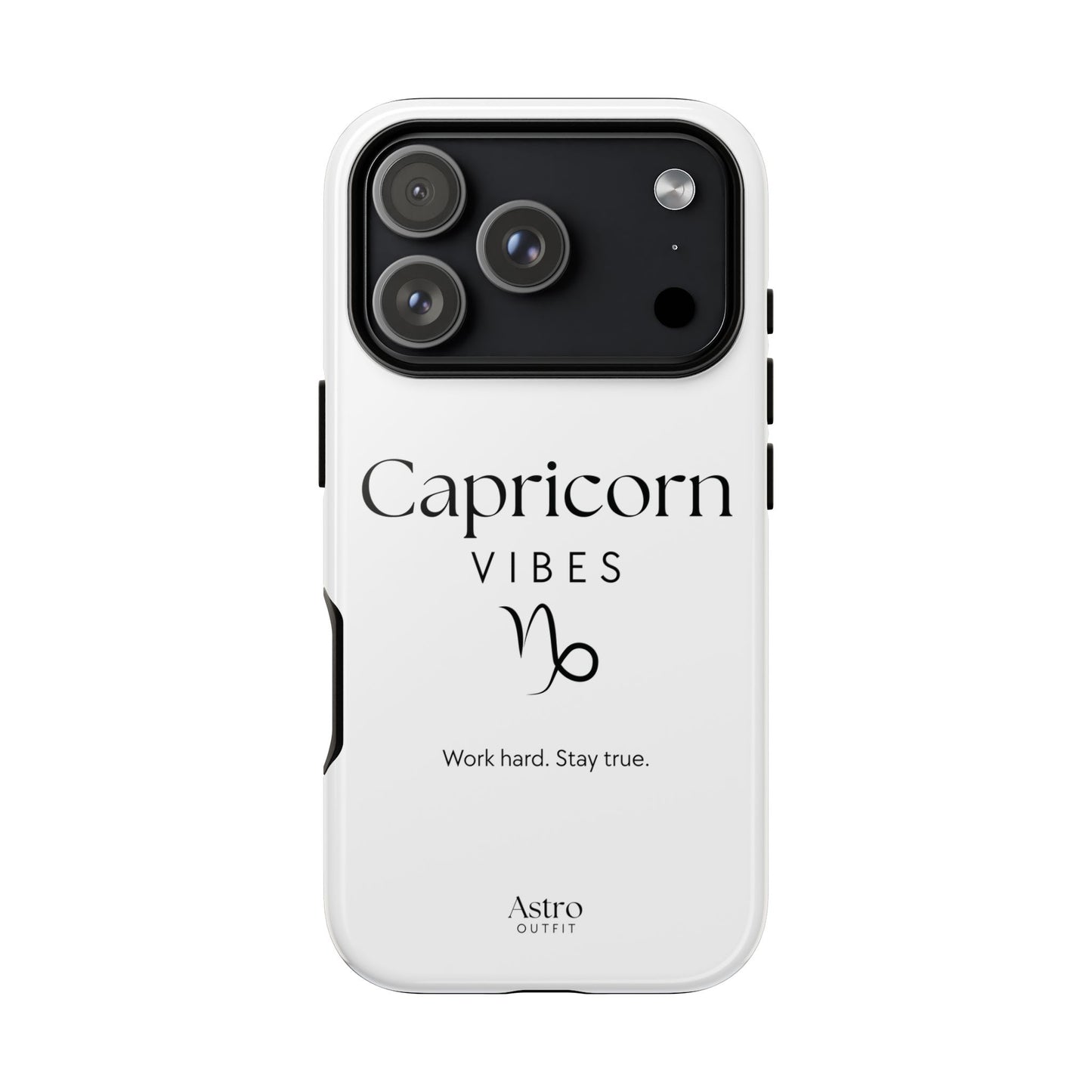 COQUE IPHONE CAPRICORN VIBES & MANTRA (Tout modèle Iphone 13 à 17)