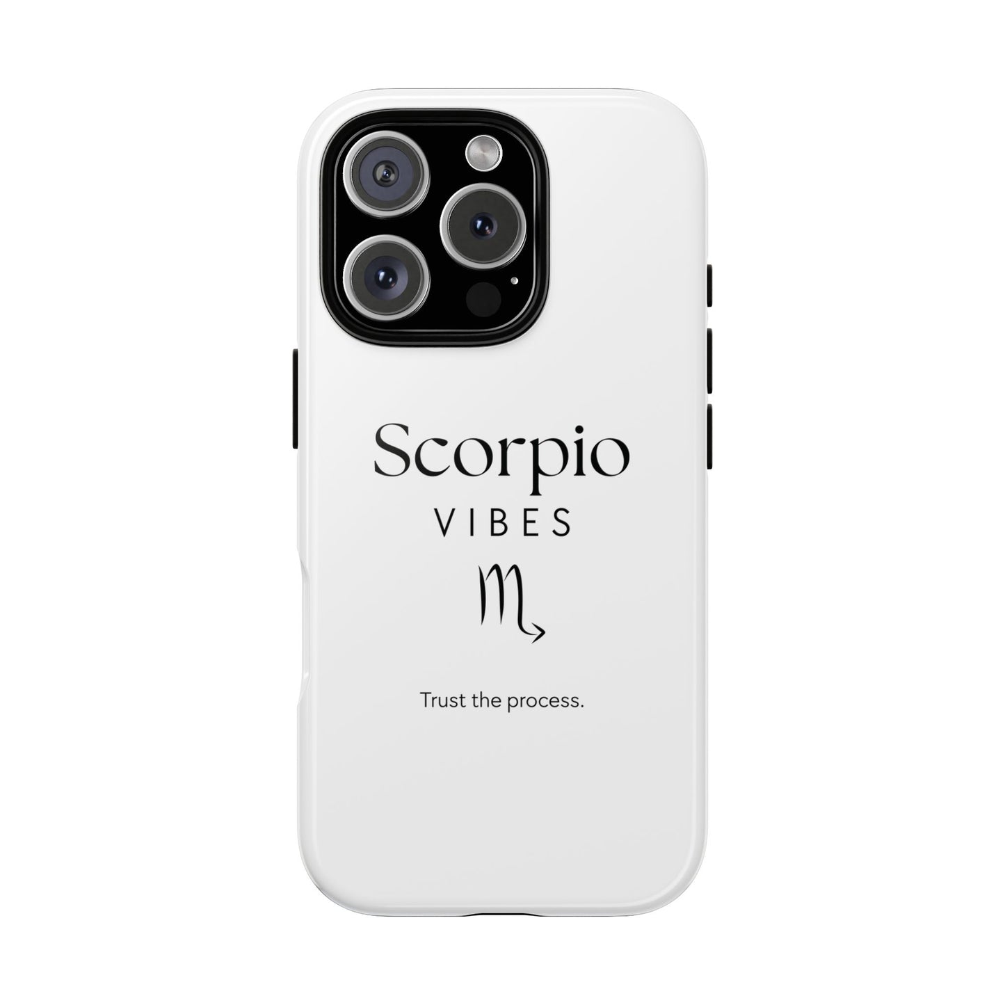COQUE SCORPIO VIBES & MANTRA (Tout modèle Iphone 13 à 16)
