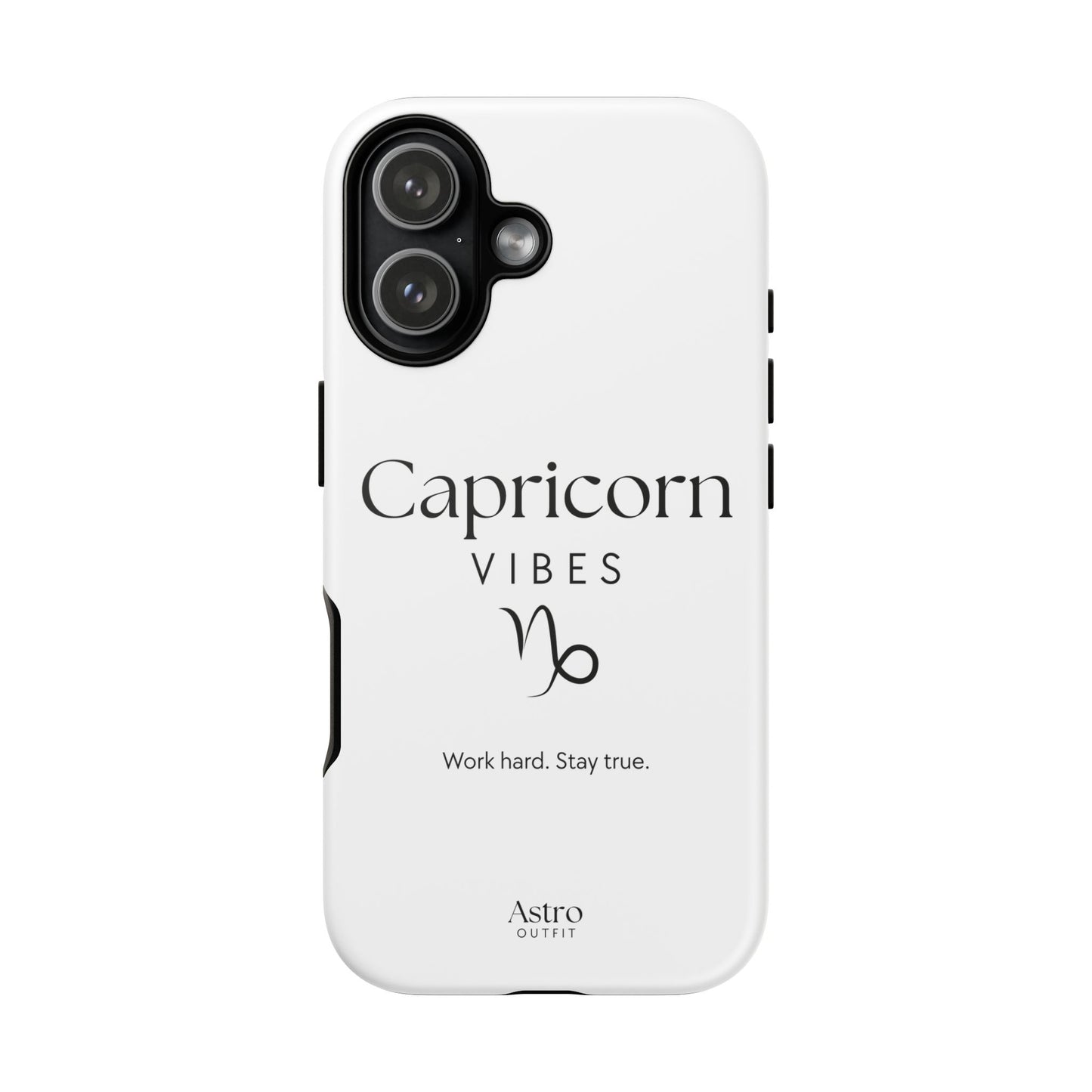 COQUE IPHONE CAPRICORN VIBES & MANTRA (Tout modèle Iphone 13 à 17)