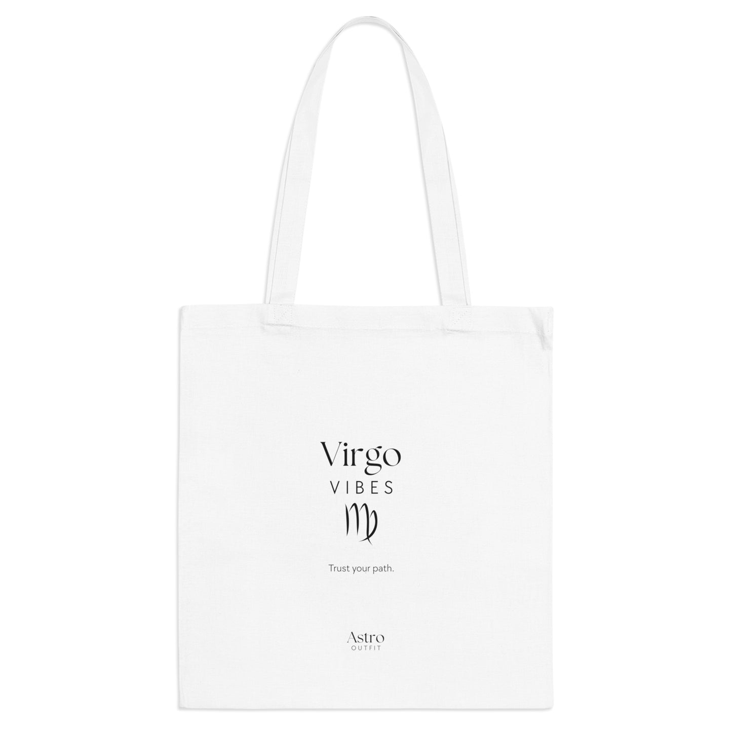 TOTE BAG - VIRGO VIBES (100% coton naturel ou blanc)