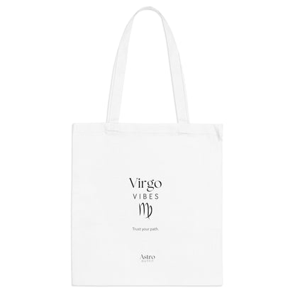 TOTE BAG - VIRGO VIBES (100% coton naturel ou blanc)