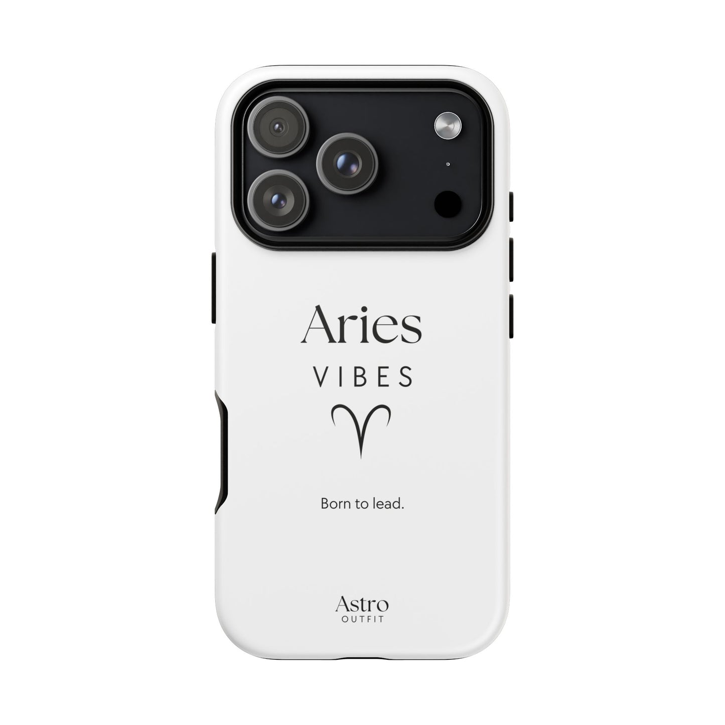 COQUE IPHONE ARIES VIBES & MANTRA (Tout modèle Iphone 13 à 17)