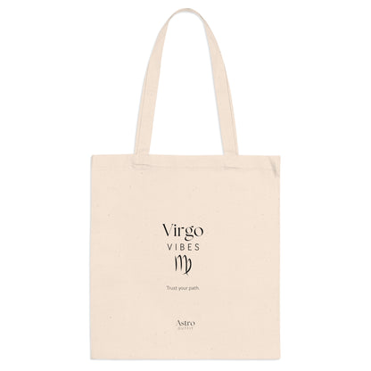 TOTE BAG - VIRGO VIBES (100% coton naturel ou blanc)
