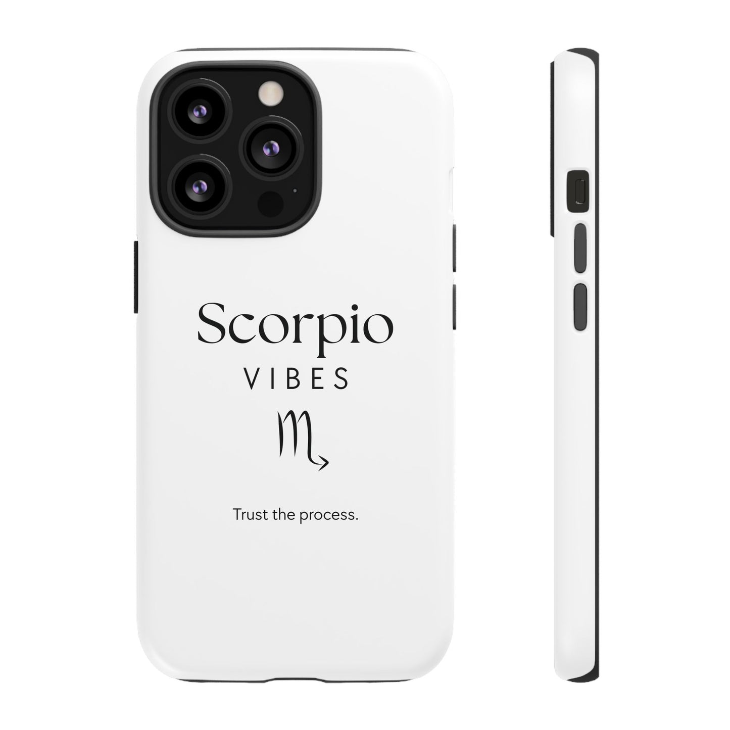COQUE SCORPIO VIBES & MANTRA (Tout modèle Iphone 13 à 16)