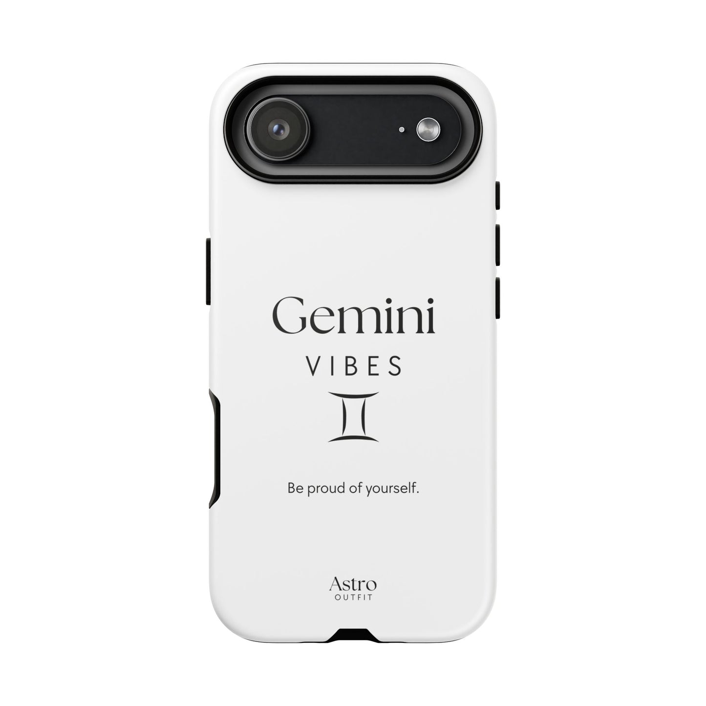 COQUE IPHONE GEMINI VIBES & MANTRA (Tout modèle Iphone 13 à 17)