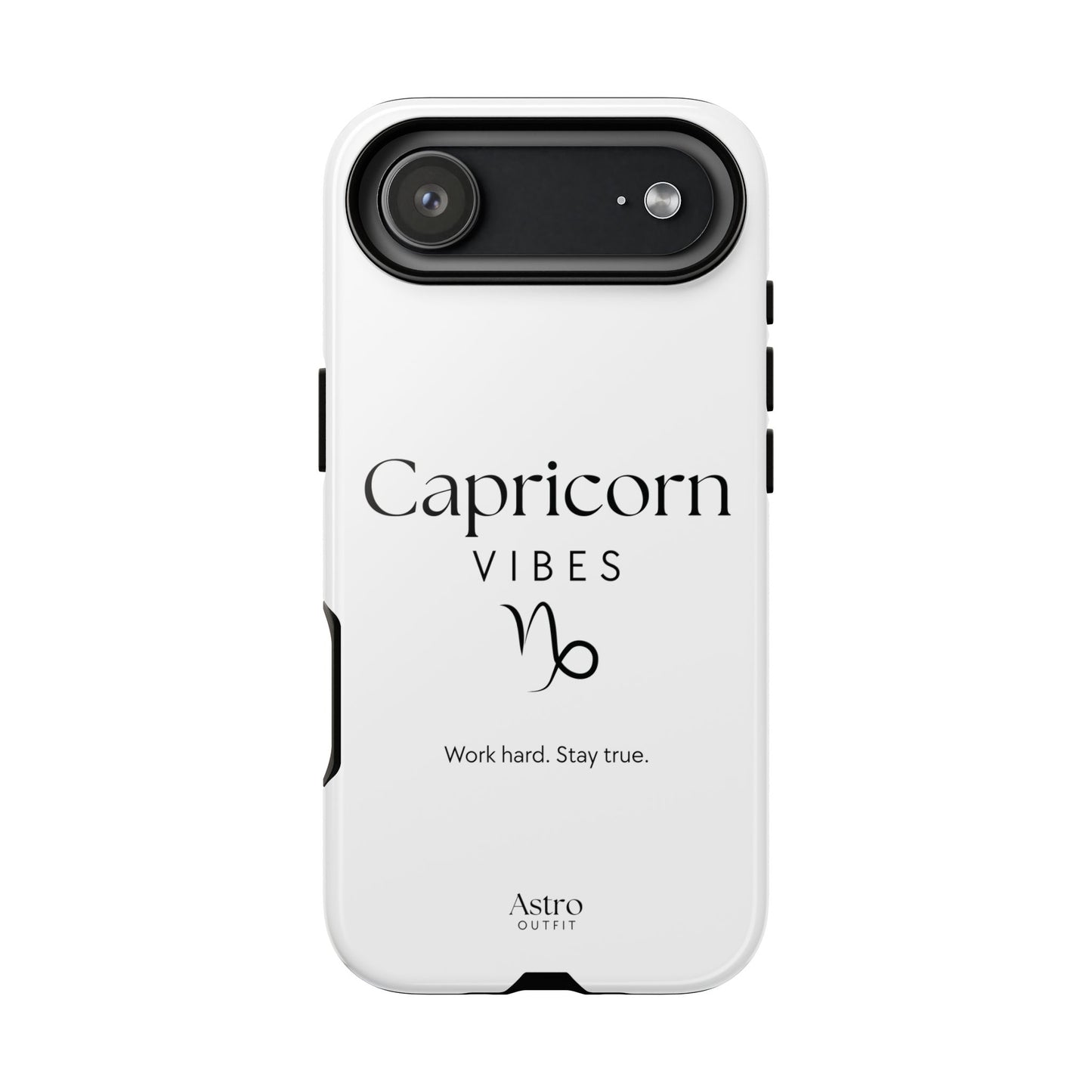 COQUE IPHONE CAPRICORN VIBES & MANTRA (Tout modèle Iphone 13 à 17)