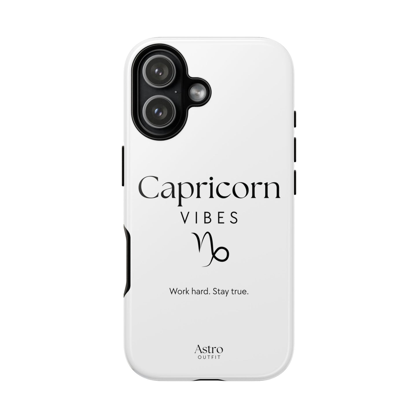 COQUE IPHONE CAPRICORN VIBES & MANTRA (Tout modèle Iphone 13 à 17)