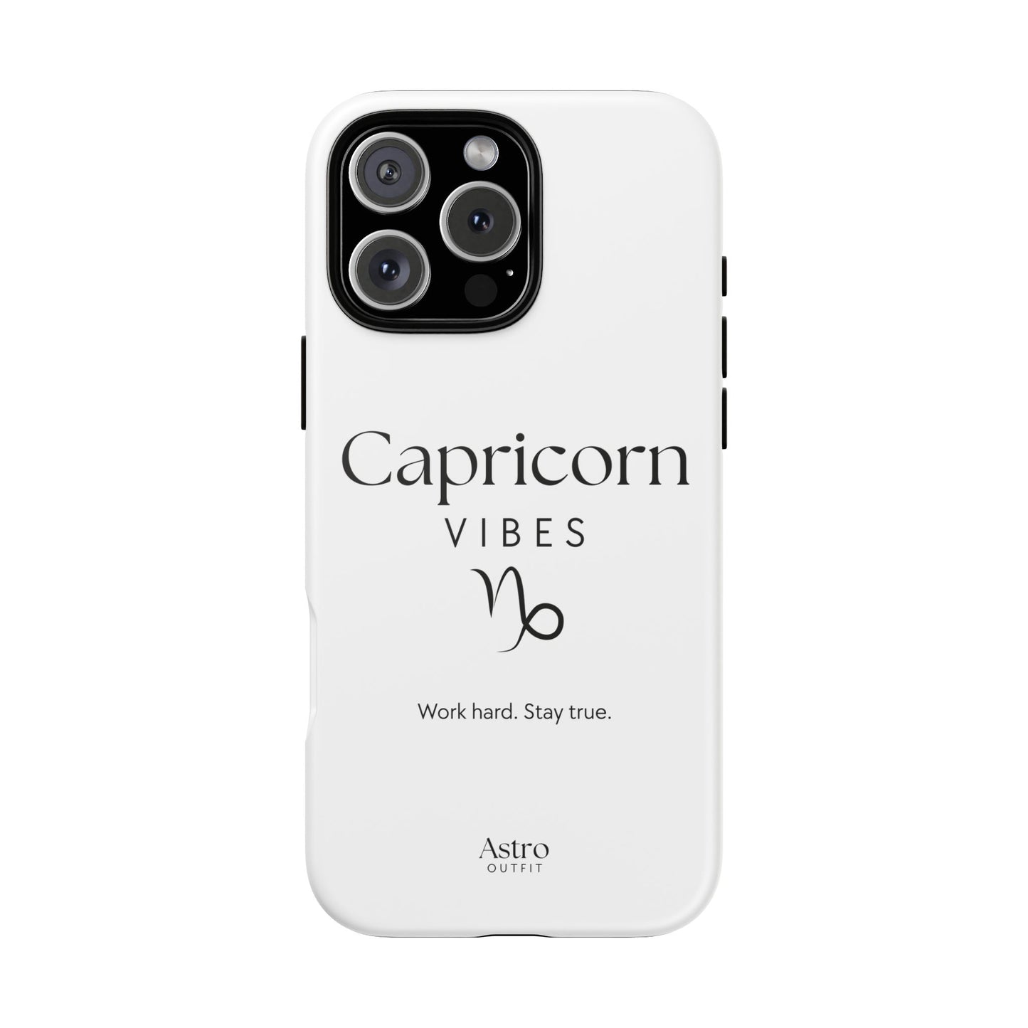 COQUE IPHONE CAPRICORN VIBES & MANTRA (Tout modèle Iphone 13 à 17)