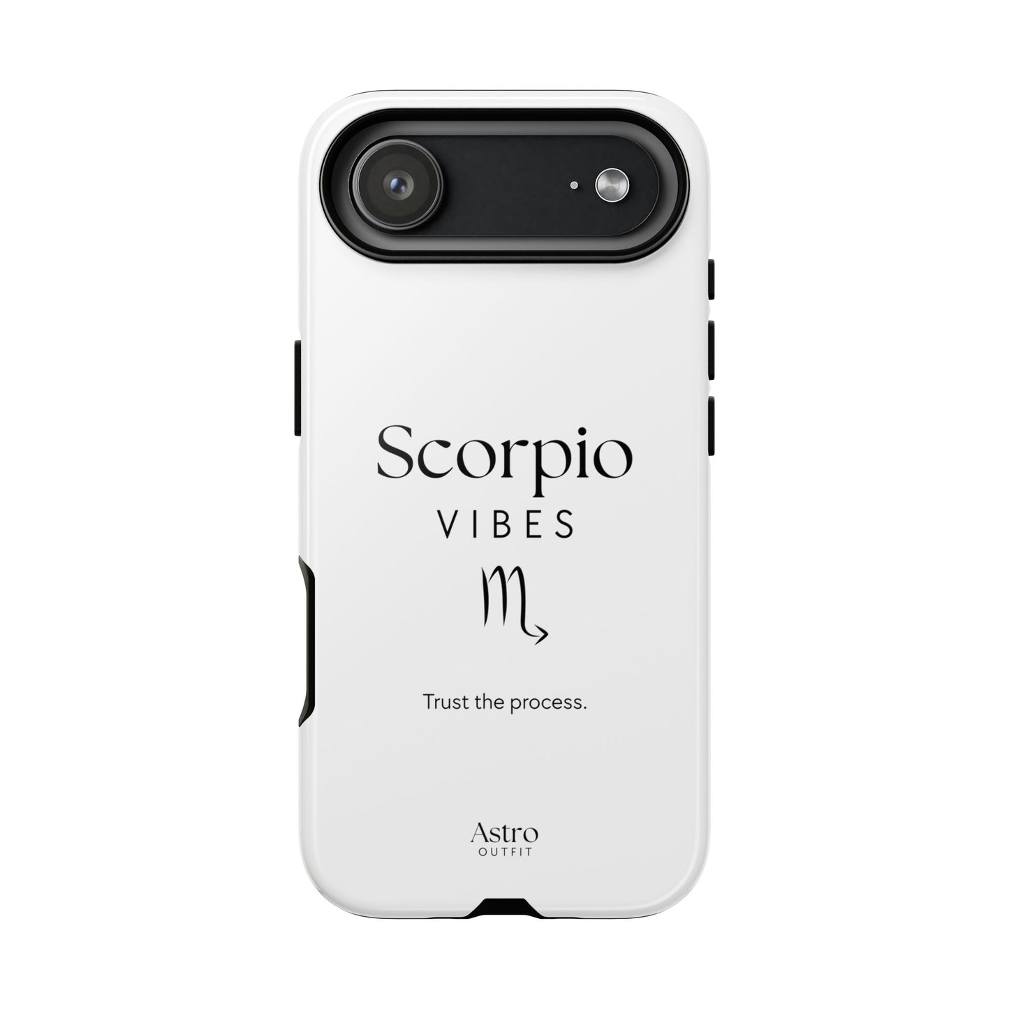 COQUE SCORPIO VIBES & MANTRA (Tout modèle Iphone 13 à 17)