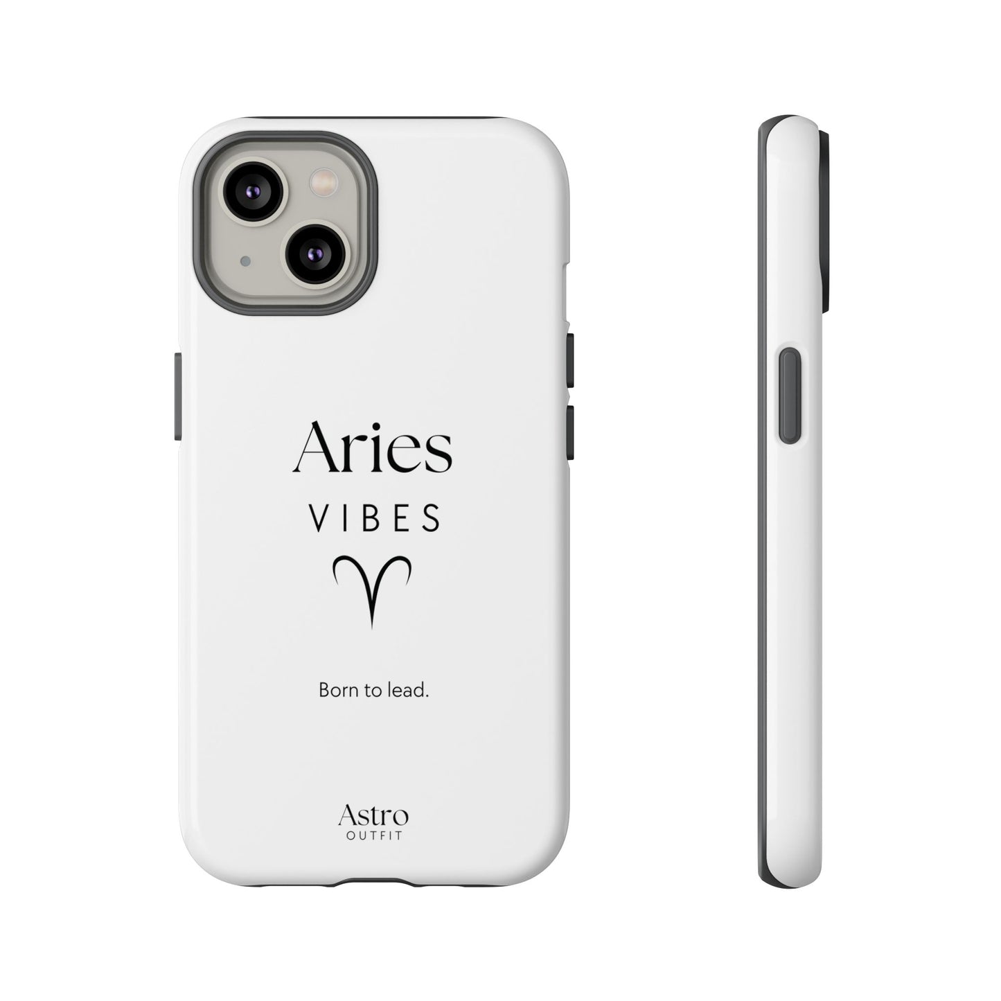 COQUE IPHONE ARIES VIBES & MANTRA (Tout modèle Iphone 13 à 17)