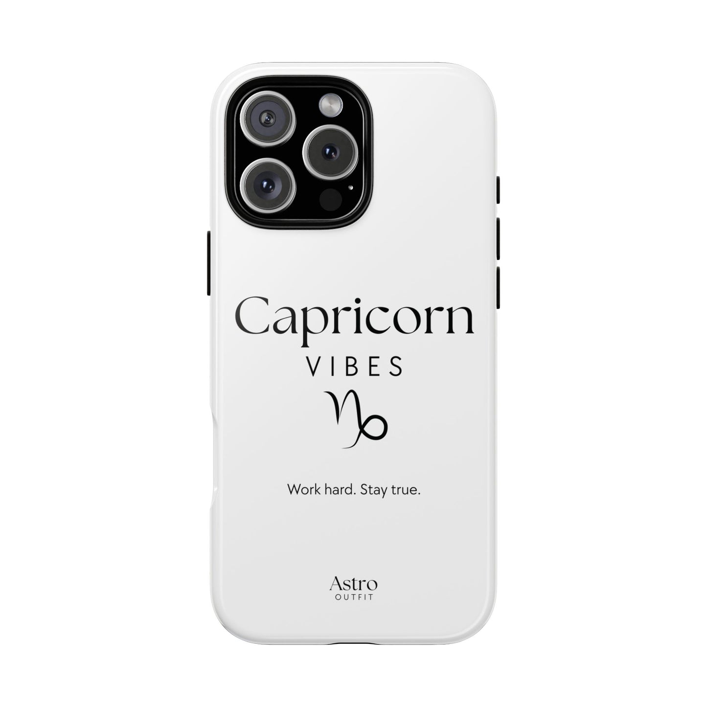 COQUE IPHONE CAPRICORN VIBES & MANTRA (Tout modèle Iphone 13 à 17)